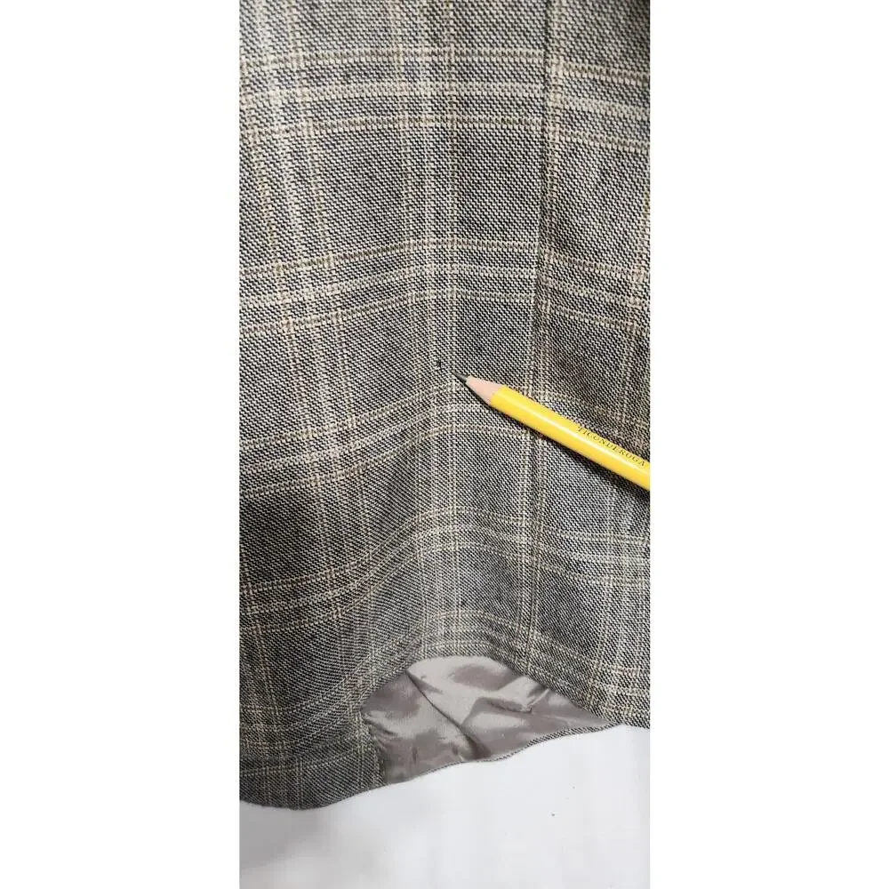 Hart Schaffner Marx Coat Loro Piana 100% Worsted Cashmere 50R See‎ Pics READ!